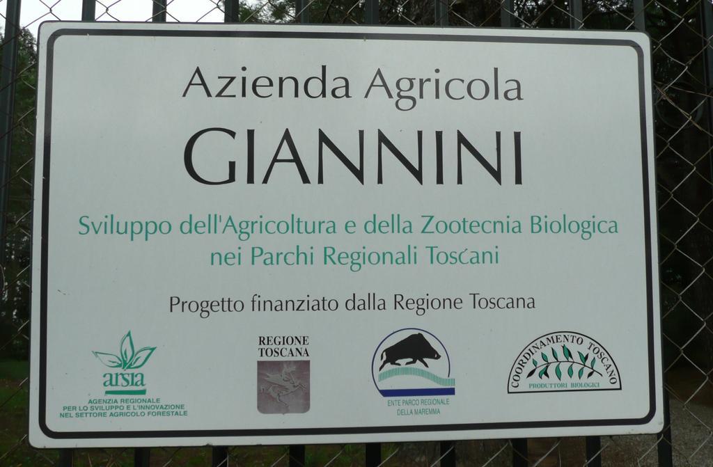 Podere Oslavia Az.Agr.Bio Giannini Alberese Εξωτερικό φωτογραφία